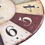 Reloj de pared vintage colorido 30 cm de vidaXL, Relojes de pared - Ref: Foro24-50629, Precio: 18,46 €, Descuento: %