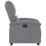 Light Gray Fabric Recliner by , Armchairs - Ref: Foro24-371751, Price: 226,04 €, Discount: %