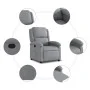 Hellgrauer Stoffsessel von , Sessel - Ref: Foro24-371751, Preis: 225,05 €, Rabatt: %