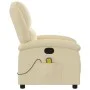 Liegender Massagesessel aus cremefarbenem Stoff von , Sessel - Ref: Foro24-371772, Preis: 206,37 €, Rabatt: %