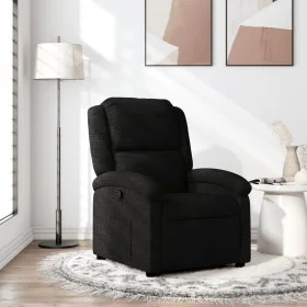 Black fabric recliner by , Armchairs - Ref: Foro24-371753, Price: 196,81 €, Discount: %
