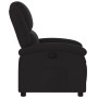 Sillón reclinable de tela negro de , Sillones - Ref: Foro24-371753, Precio: 201,22 €, Descuento: %