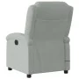 Hellgrauer Massagesessel aus Samt von , Sessel - Ref: Foro24-371808, Preis: 218,14 €, Rabatt: %