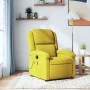 Sillón de masaje reclinable de terciopelo amarillo de , Sillones - Ref: Foro24-371815, Precio: 224,12 €, Descuento: %