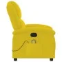 Sillón de masaje reclinable de terciopelo amarillo de , Sillones - Ref: Foro24-371815, Precio: 224,12 €, Descuento: %