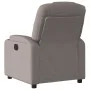 Taupe Gray Fabric Recliner by , Armchairs - Ref: Foro24-372373, Price: 205,81 €, Discount: %