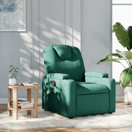 Dark Green Fabric Recliner by , Armchairs - Ref: Foro24-372371, Price: 198,28 €, Discount: %