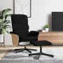 Relaxsessel mit Fußstütze aus schwarzem Stoff von , Sessel - Ref: Foro24-356612, Preis: 174,69 €, Rabatt: %
