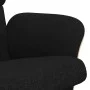 Recliner chair with black fabric footrest by , Armchairs - Ref: Foro24-356612, Price: 172,61 €, Discount: %