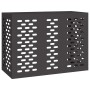 Funda para Aire Acondicionado Negro 110 x 50 x 80 cm Acero