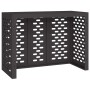 Funda para Aire Acondicionado Negro 110 x 50 x 80 cm Acero