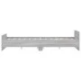 Estructura de cama con cabecero piecero gris Sonoma 160x200 cm de , Camas y somieres - Ref: Foro24-3203766, Precio: 142,02 €,...