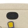 Liegender Massagesessel aus cremefarbenem Stoff von , Sessel - Ref: Foro24-372386, Preis: 221,13 €, Rabatt: %