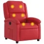Liegender Massagesessel aus rotem Kunstleder von , Sessel - Ref: Foro24-371787, Preis: 213,76 €, Rabatt: %
