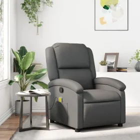 Liegender Massagesessel aus grauem Kunstleder von , Sessel - Ref: Foro24-371785, Preis: 202,57 €, Rabatt: %