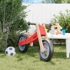 Rotes Kinderfahrrad ohne Pedale von , Treten oder schieben Sie Fahrzeuge - Ref: Foro24-358359, Preis: 37,79 €, Rabatt: %