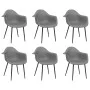 Sillas de comedor 6 unidades gris PP de , Sillas de comedor - Ref: Foro24-3082358, Precio: 350,43 €, Descuento: %