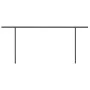 Toldo retráctil automático con postes amarillo y blanco 6x3 m de , Toldos - Ref: Foro24-3070208, Precio: 692,46 €, Descuento: %