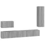 TV-Möbelset 4-teilig Sonoma graues Sperrholz von , TV-Möbel - Ref: Foro24-3114332, Preis: 158,57 €, Rabatt: %
