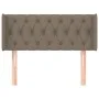 Cabecero de tela gris taupe 103x16x78/88 cm de , Cabeceros y pies de cama - Ref: Foro24-3119098, Precio: 56,40 €, Descuento: %