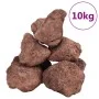 Red volcanic rocks 10 kg 10-30 cm by , Aquarium decoration - Ref: Foro24-155323, Price: 39,69 €, Discount: %