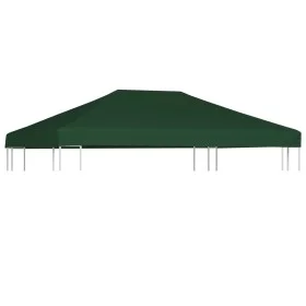 Pavillon-Markise 310 g/m² 4x3 m grün von , Abdeckungen für Zelte und Pavillons - Ref: Foro24-44785, Preis: 69,93 €, Rabatt: %