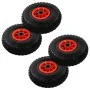 Ruedas de carrito de sacos 4 unidades goma 3.00-4 (245x82) by , Hoists, cranes and carts - Ref: Foro24-142970, Price: 48,67 €...
