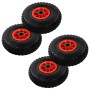 Sackkarrenräder 4 Stück Gummi 3.00-4 (245x82) von , Hebezeuge, Kräne und Karren - Ref: Foro24-142970, Preis: 46,62 €, Rabatt: %