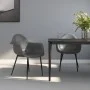 Dining chairs 2 units gray PP by , dining chairs - Ref: Foro24-338079, Price: 125,59 €, Discount: %
