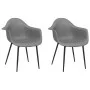Esszimmerstühle 2 Einheiten graues PP von , Essstühle - Ref: Foro24-338079, Preis: 125,59 €, Rabatt: %