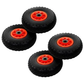 Ruedas de carrito de sacos 4 uds PU macizo 3.00-4 260x85 mm by , Hoists, cranes and carts - Ref: Foro24-142972, Price: 66,90 ...