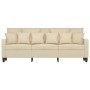 Dreisitzer-Sofa aus cremefarbenem Stoff, 180 cm. von , Sofas - Ref: Foro24-359277, Preis: 275,63 €, Rabatt: %