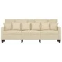 Sofá de 3 plazas de tela crema 180 cm de , Sofás - Ref: Foro24-359277, Precio: 271,21 €, Descuento: %
