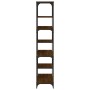 Ingenieurholzregal Eiche Braun 81x36x176 cm von , Bücherregale und Regale - Ref: Foro24-836227, Preis: 93,71 €, Rabatt: %