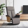 Liegesessel mit Fußstütze, grauer Taupe-Stoff. von , Sessel - Ref: Foro24-356526, Preis: 213,87 €, Rabatt: %