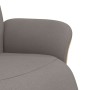 Liegesessel mit Fußstütze, grauer Taupe-Stoff. von , Sessel - Ref: Foro24-356526, Preis: 213,87 €, Rabatt: %