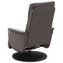 Liegesessel mit Fußstütze aus grauem Kunstleder von , Sessel - Ref: Foro24-356547, Preis: 186,81 €, Rabatt: %