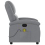 Leicht grauer Stoff-Massage-Fernsehsessel von , Sessel - Ref: Foro24-371763, Preis: 210,19 €, Rabatt: %