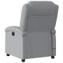 Sillón reclinable de masaje de tela gris claro de , Sillones - Ref: Foro24-371763, Precio: 208,60 €, Descuento: %