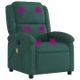 Sillón de masaje reclinable de terciopelo verde oscuro by , Armchairs - Ref: Foro24-371810, Price: 202,81 €, Discount: %
