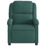 Dunkelgrüner, verstellbarer Samt-Massagesessel von , Sessel - Ref: Foro24-371810, Preis: 217,20 €, Rabatt: %