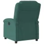 Sillón de masaje reclinable de terciopelo verde oscuro by , Armchairs - Ref: Foro24-371810, Price: 202,81 €, Discount: %