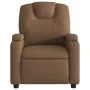 Sillón reclinable de tela marrón by , Armchairs - Ref: Foro24-372369, Price: 202,77 €, Discount: %