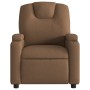 Sillón reclinable de tela marrón by , Armchairs - Ref: Foro24-372369, Price: 190,02 €, Discount: %