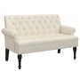 Schreibtisch mit Leinenrückenlehne 120x62x75,5 cm von , Banken - Ref: Foro24-372128, Preis: 202,66 €, Rabatt: %