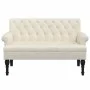 Schreibtisch mit Leinenrückenlehne 120x62x75,5 cm von , Banken - Ref: Foro24-372128, Preis: 198,63 €, Rabatt: %