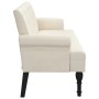 Schreibtisch mit Leinenrückenlehne 120x62x75,5 cm von , Banken - Ref: Foro24-372128, Preis: 202,66 €, Rabatt: %