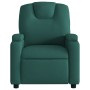 Dunkelgrüner Stoff-Massagestuhl mit Liegefunktion von , Sessel - Ref: Foro24-372383, Preis: 210,92 €, Rabatt: %
