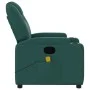 Dunkelgrüner Stoff-Massagestuhl mit Liegefunktion von , Sessel - Ref: Foro24-372383, Preis: 207,81 €, Rabatt: %