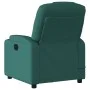 Dunkelgrüner Stoff-Massagestuhl mit Liegefunktion von , Sessel - Ref: Foro24-372383, Preis: 207,81 €, Rabatt: %